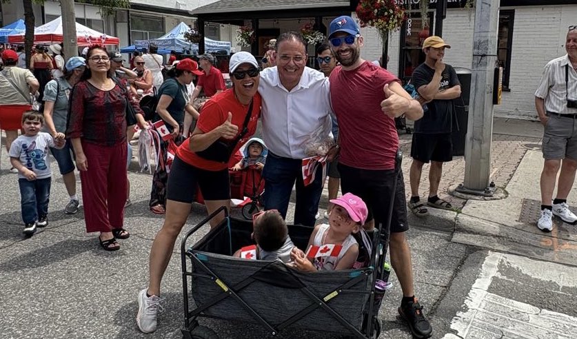 RudyCuzzetto's tweet image. Proud to join so many friends and families at #CanadaDay celebrations today in #PortCredit. Thanks to @pccanadaday, @Portcreditbia, and @visitsauga, and all our incredible volunteers for a truly spectacular day. #TeamRudy #MississaugaLakeshore 🇨🇦