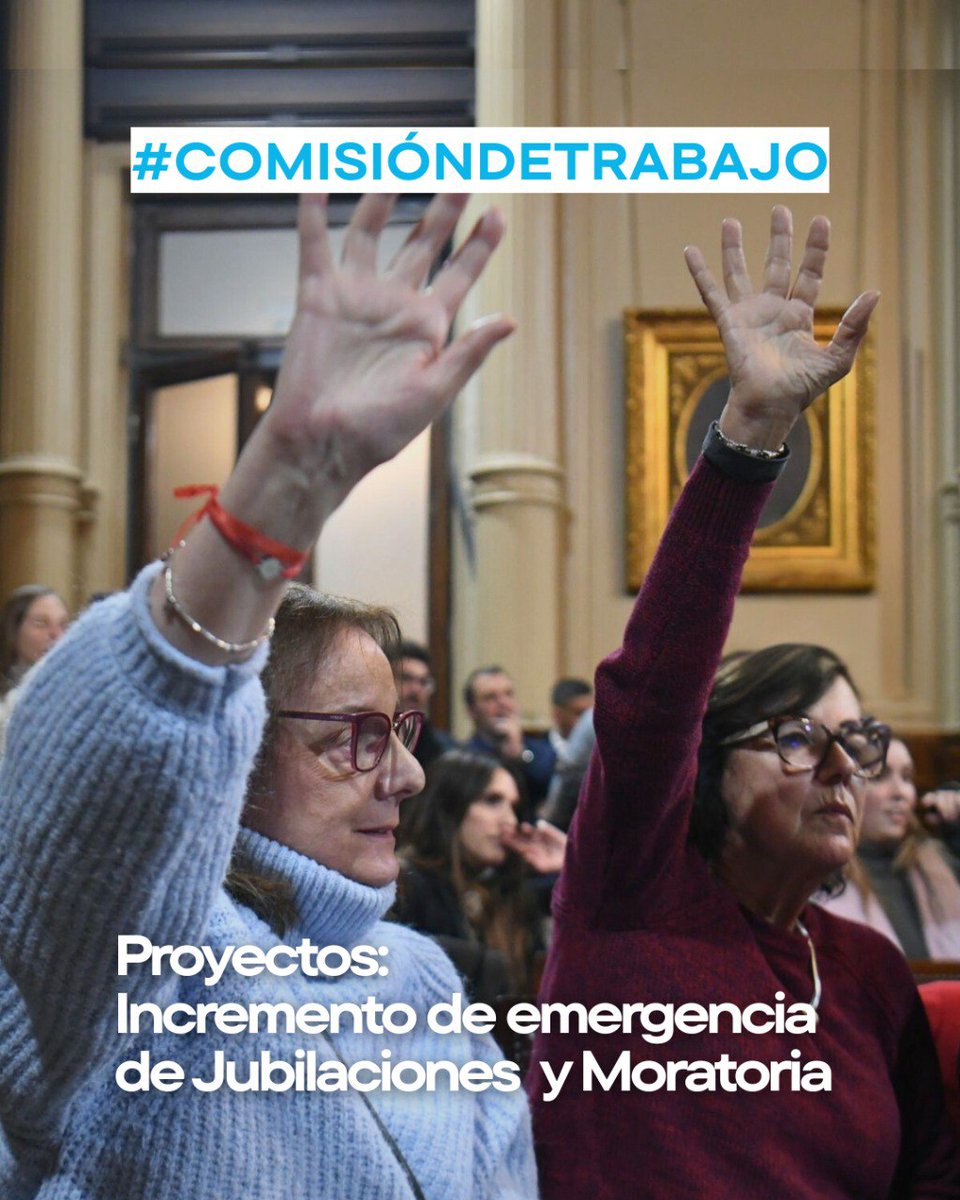 AK (@aliciakirchner) on Twitter photo ES URGENTE. Conseguimos hoy que avancen los proyectos de Moratoria e Incremento de Emergencia de jubilaciones en el Senado. Queremos que se traten de inmediato.
<a href="/Senadores_UxP/">Senadores de UxP</a>
<a href="/SenadoArgentina/">Senado Argentina</a> ES URGENTE. Conseguimos hoy que avancen los proyectos de Moratoria e Incremento de Emergencia de jubilaciones en el Senado. Queremos que se traten de inmediato.
<a href="/Senadores_UxP/">Senadores de UxP</a>
<a href="/SenadoArgentina/">Senado Argentina</a>