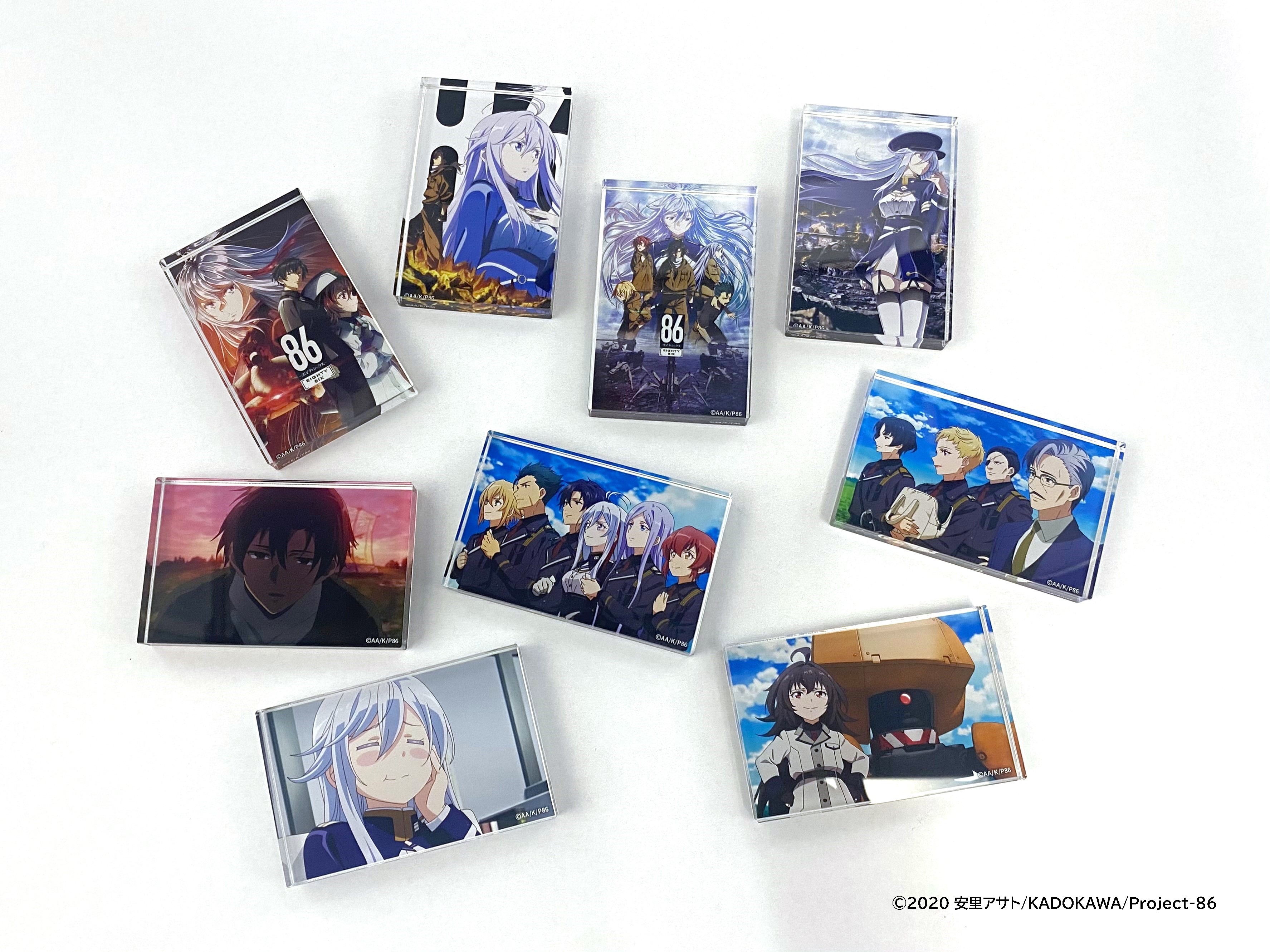 【美品】-86-完全生産限定版DVD全巻＆アクリルスタンドスペシャルセット 美品】-86-完全生産限定版DVD全巻＆アクリルスタンドスペシャル