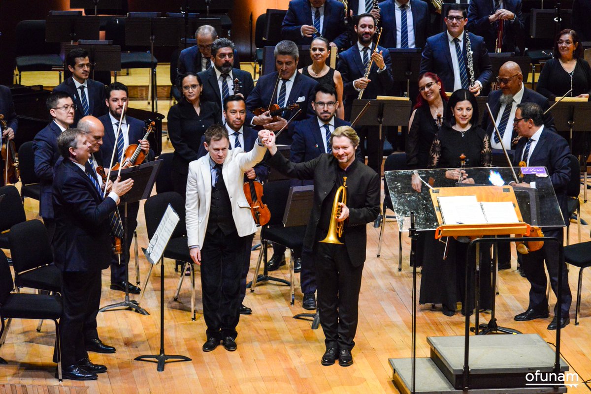 OFUNAM (@ofunam) on Twitter photo ¡Gracias por ser parte de nuestro último programa de temporada!
• Participaron: Sylvain Gasançon, director titular / Sergei Nakariakov, trompeta
#MúsicaUNAM #CulturaUNAM <a href="/SAOFUNAM/">AmigosOFUNAM</a> ¡Gracias por ser parte de nuestro último programa de temporada!
• Participaron: Sylvain Gasançon, director titular / Sergei Nakariakov, trompeta
#MúsicaUNAM #CulturaUNAM <a href="/SAOFUNAM/">AmigosOFUNAM</a>
