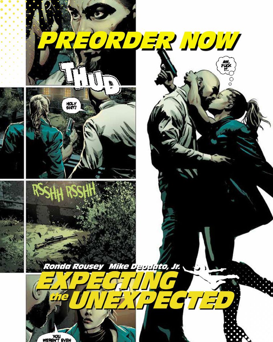 AWA_Studios's tweet image. Expecting the Unexpected by Ronda Rousey and Mike Deodato. Preorder it now on Amazon.
#ExpectingTheUnexpected #RondaRousey #MikeDeodato