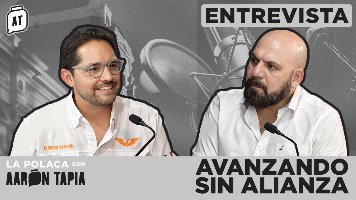 Aarón Tapia (@naranjero75) on Twitter photo Hoy en #LaPolacaConAarónTapia
"No vamos a ir en alianza con el PAN ni en lo nacional ni en lo estatal."
Entrevista con <a href="/Agustin_TorresD/">Agustín Torres</a>, Secretario General de Acuerdos de <a href="/MovCiudadanoMX/">Movimiento Ciudadano | Movimiento Naranja</a>.
➡️Ver video👇🏻
youtu.be/icHYcofO-Mo?si… Hoy en #LaPolacaConAarónTapia
"No vamos a ir en alianza con el PAN ni en lo nacional ni en lo estatal."
Entrevista con <a href="/Agustin_TorresD/">Agustín Torres</a>, Secretario General de Acuerdos de <a href="/MovCiudadanoMX/">Movimiento Ciudadano | Movimiento Naranja</a>.
➡️Ver video👇🏻
youtu.be/icHYcofO-Mo?si…