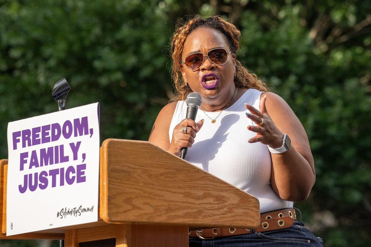 ✊🏾 WE’RE ORGANIZING OUR WORKPLACES AND COMMUNITIES TO FIGHT BACK. ✊🏾

We’ve taken to the streets in New Orleans at the culmination of our #JusticeJourney in #SolidaritySummer to Louisiana to demand:

❌ An end to the Trump administration’s brutal ICE raids...
