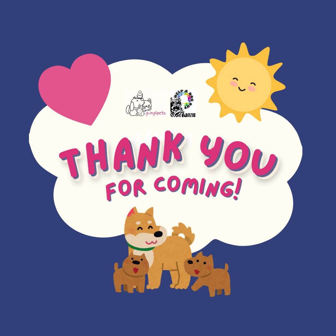 Thank you for everyone who came out to our Adopt &amp; Thrift event last Saturday, we had such a blast! 🎉 Join us for our next event on July 19, where you can meet more rescues up for adoption. 🐶❤️ Stay tuned for the event recap. 👀