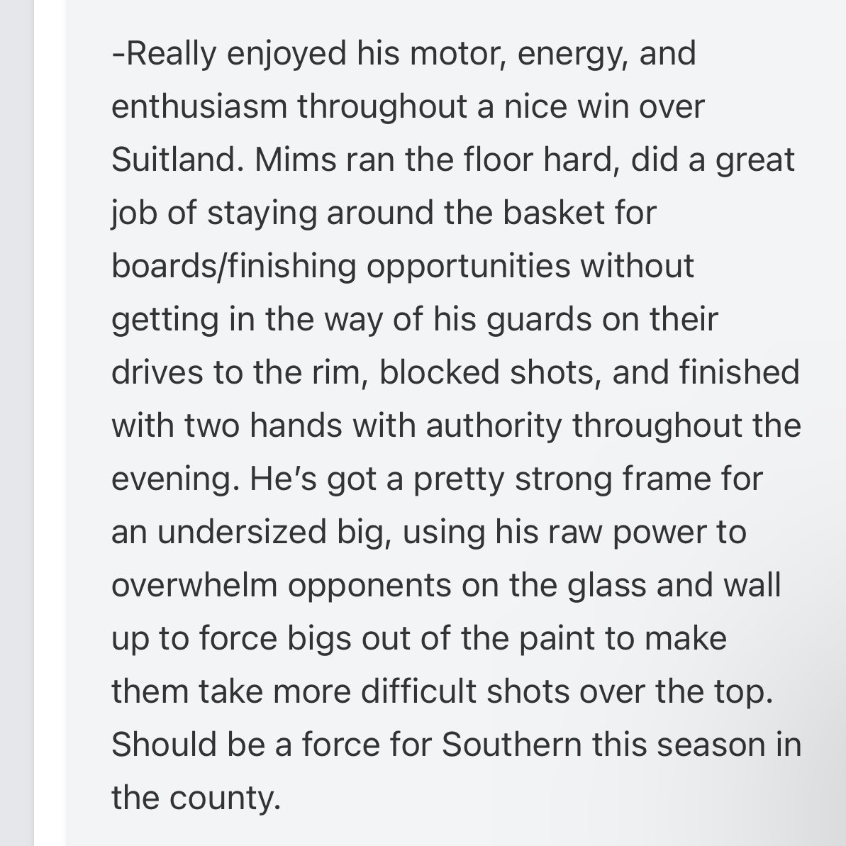 SouthernAAhoops's tweet image. Keep up the good work Bryson @PrepHoopsMD @pr0ia