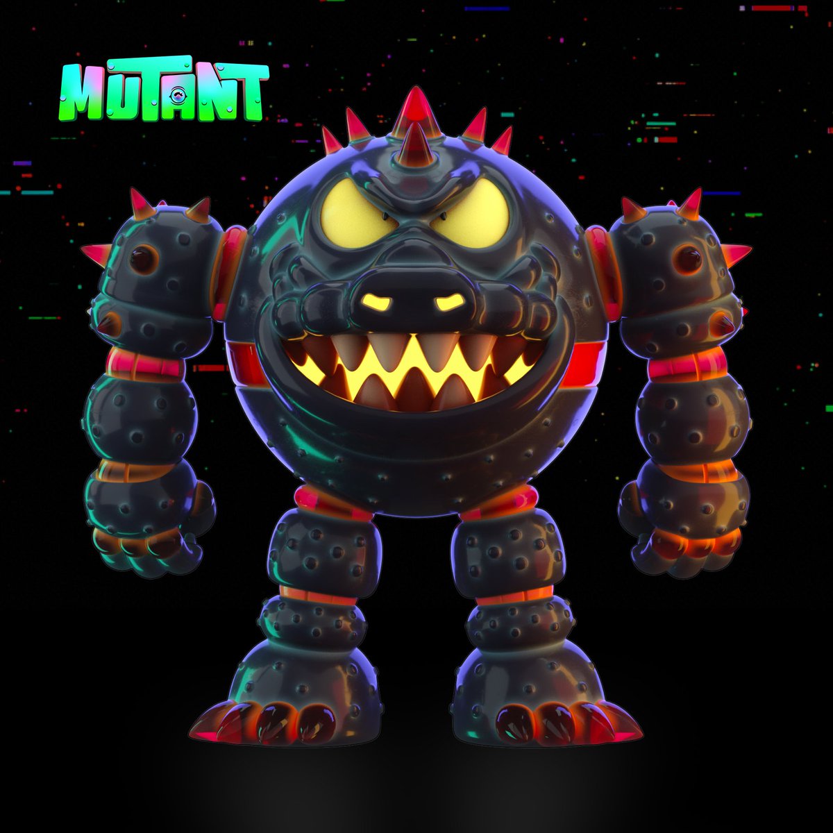 Switching gears to the Mutant class. First drop: LZRD MixBot. Spiky, savage, straight from the lab. 🧪 Unlock through MixPods in the Shop or by winning races.