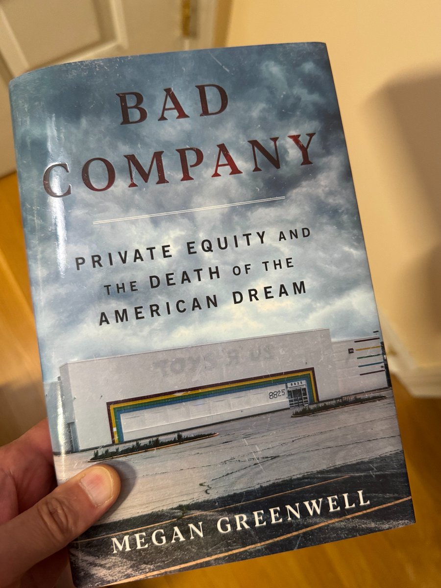 tae kim (@firstadopter) on Twitter photo I read a few chapters of <a href="/megreenwell/">Megan Greenwell</a> 's new book. I can already tell it's fire. I can't wait to read the rest.
Capitalism should mean actual risk-taking: win when companies thrive, lose when they fail.
Perhaps society should remove tax advantages like interest deductibility I read a few chapters of <a href="/megreenwell/">Megan Greenwell</a> 's new book. I can already tell it's fire. I can't wait to read the rest.
Capitalism should mean actual risk-taking: win when companies thrive, lose when they fail.
Perhaps society should remove tax advantages like interest deductibility