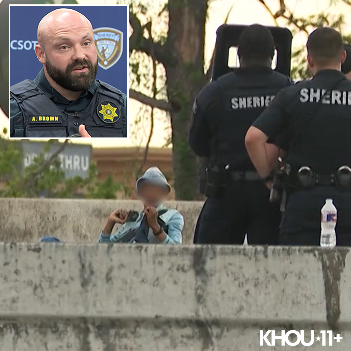 "She's a grandparent, she's a mother. This is a good person having a bad day, and I was talking about my grandmother, and she was talking about her family, and she gave me the most beautiful smile I've ever seen." 

The negotiator who brought last week's tense standoff to a