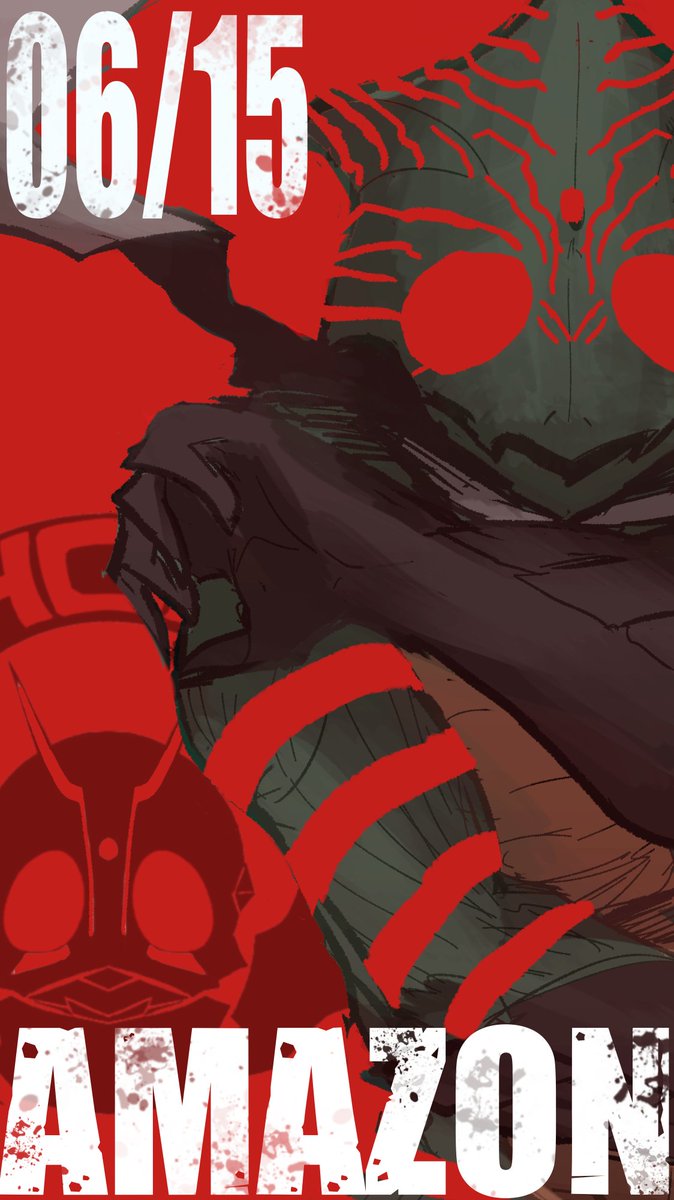 SlothOName's tweet image. AMAZONNNNNNNNNNNNN
My entry in the #ShowaRiderGallery. Thanks @Saikekuu and @malmookai for the opportunity to join you guys!
#仮面ライダー
#仮面ライダーアマゾン