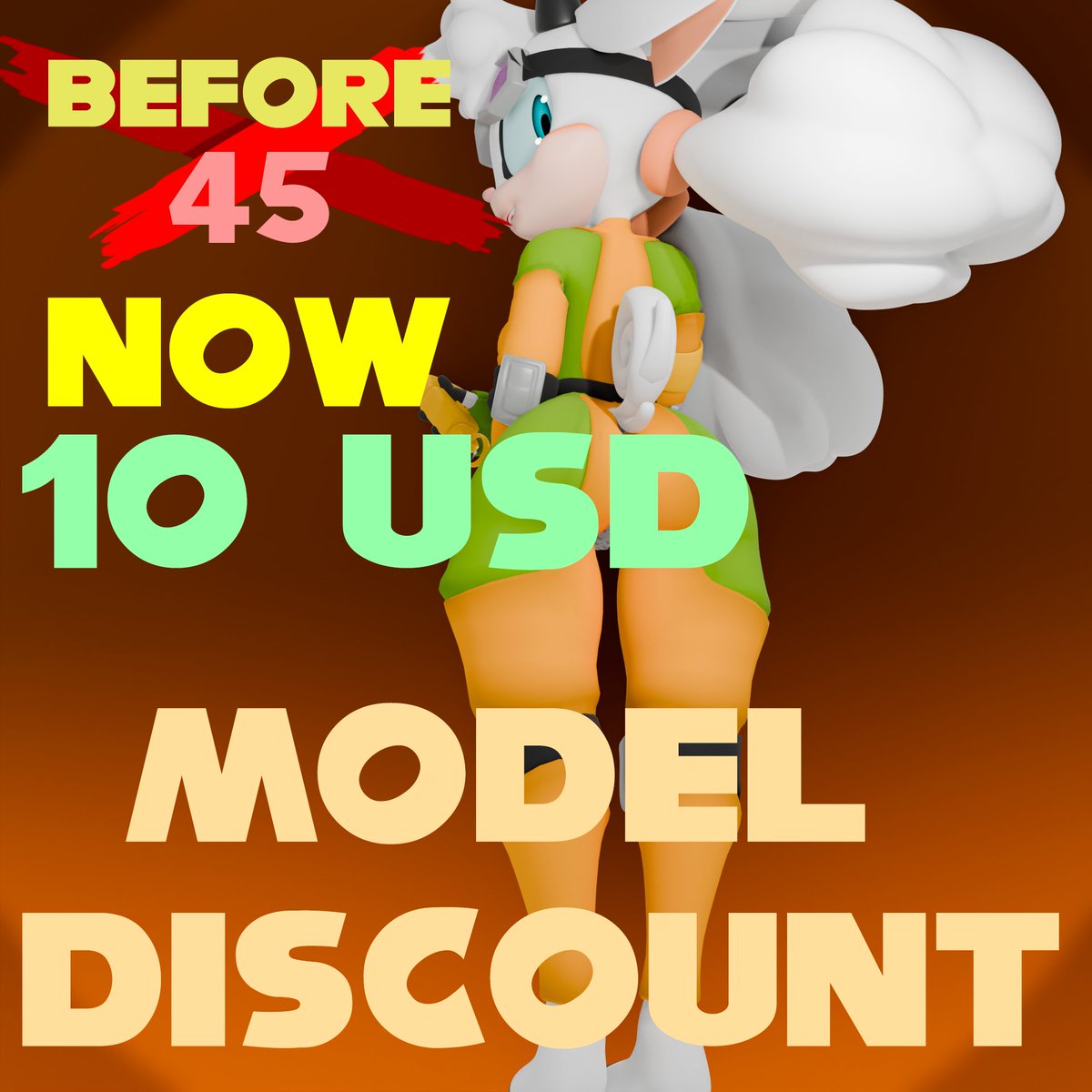 LANOLIN MODEL IS NOW 10 USD GO GET HER!!!!!!

Here: patreon.com/posts/lanolin-…