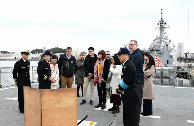 jmsdf_msc's tweet image. 戦略研究室長の尾藤1佐が、
@ycapsjapan
と
@EastWestCenter
が共催したMaritime GENIEワークショップに参加しました。 ycaps.org/blog/ycaps-eas… #海上自衛隊 #YCAPS #EastWestCenter #WPS #インド太平洋 #戦略
