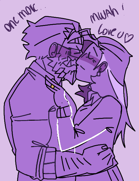 chiniaaa's tweet image. I think... there's something about them, they seem to be a couple, I don't know...? Maybe...
#Overwatch2 #Overwatch #Anahardt