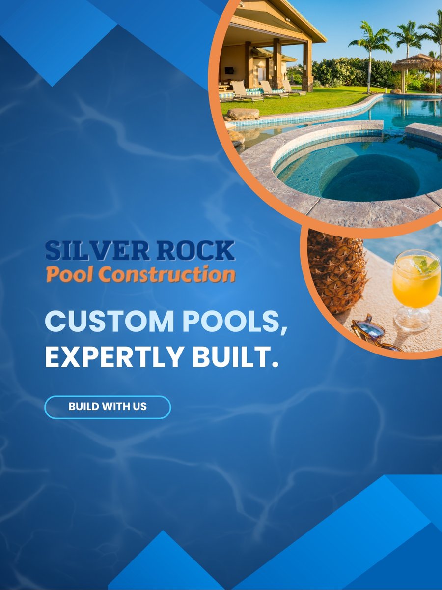 silverrock_pool's tweet photo. Dreaming of the perfect backyard oasis? Let us craft your custom pool with precision and style!   Your summer escape starts here so call us today!  

📞 909-757-0202 
📧 contact@silverrockpoolconstruction.com 
🌐 https://t.co/Sz6bKI6OOX  

#CustomPools #PoolBuildersNearMe https://t.co/zJEEk8F8OS