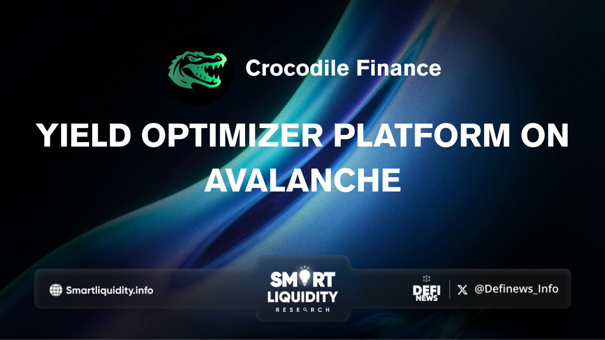 🐊 @CrocodileFi is an innovative yield optimizer operating on the @avax  blockchain, designed to enhance user returns by leveraging the unique  ve(3,3) flywheel mechanism. 💥By supporting platforms like @PharaohExchange  and various decentralized