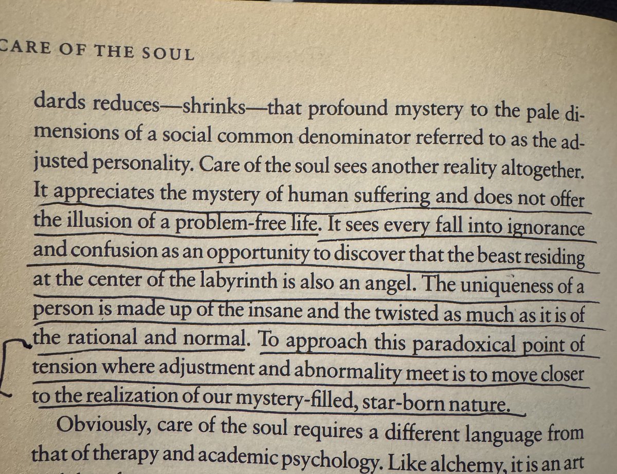 Thomas Moore on how ancient psychology differs from modern psychology in how it views the nature of human beings.
