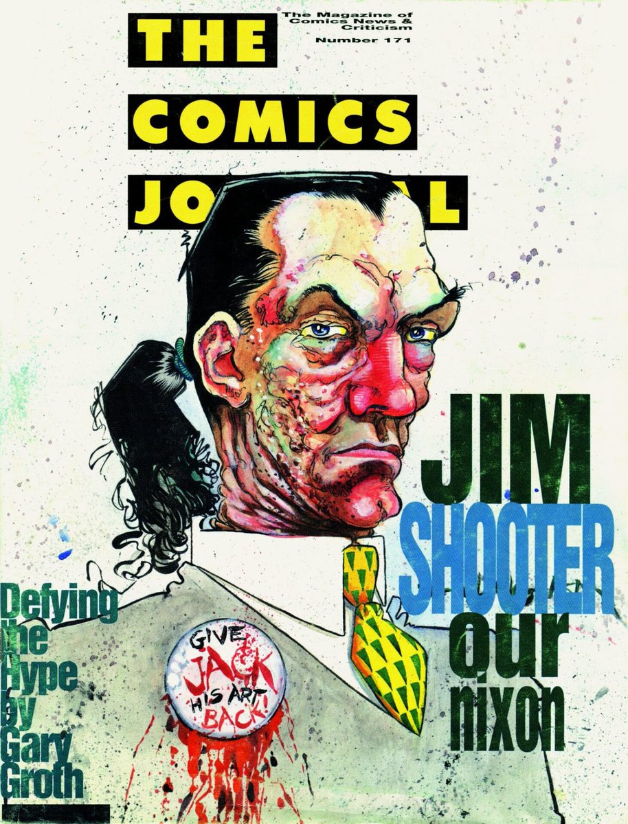 ReadYourselfRaw's tweet image. Jim Shooter RIP