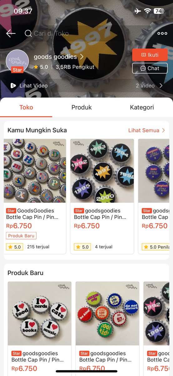 founditcute's tweet image. 🌤️pagiii, aku nemu toko yg jual bottle pin gemasss disini s.shopee.co.id/3Aw6Qv64cU
