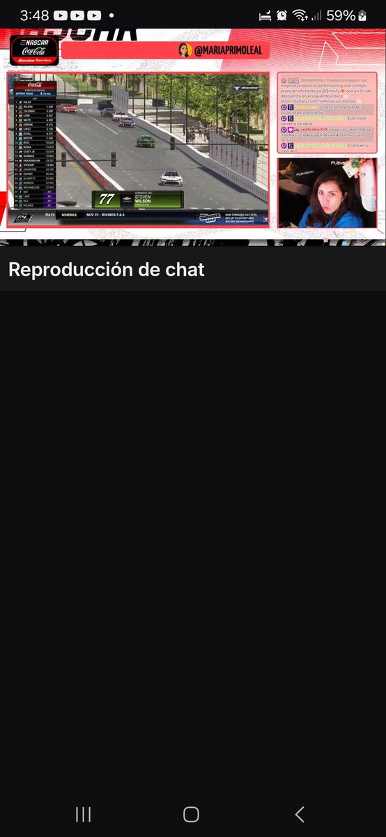 Carremasters simracing (@carremasters) on Twitter photo Que me haya quedado hasta las 4 am viendo a esta mujer que es ? Si que la tengo que apreciar si.... PD: mínimo me debes un croisant de lechuga 🤣 <a href="/mariaprimoleal/">María Primo Leal 🏁</a> Que me haya quedado hasta las 4 am viendo a esta mujer que es ? Si que la tengo que apreciar si.... PD: mínimo me debes un croisant de lechuga 🤣 <a href="/mariaprimoleal/">María Primo Leal 🏁</a>