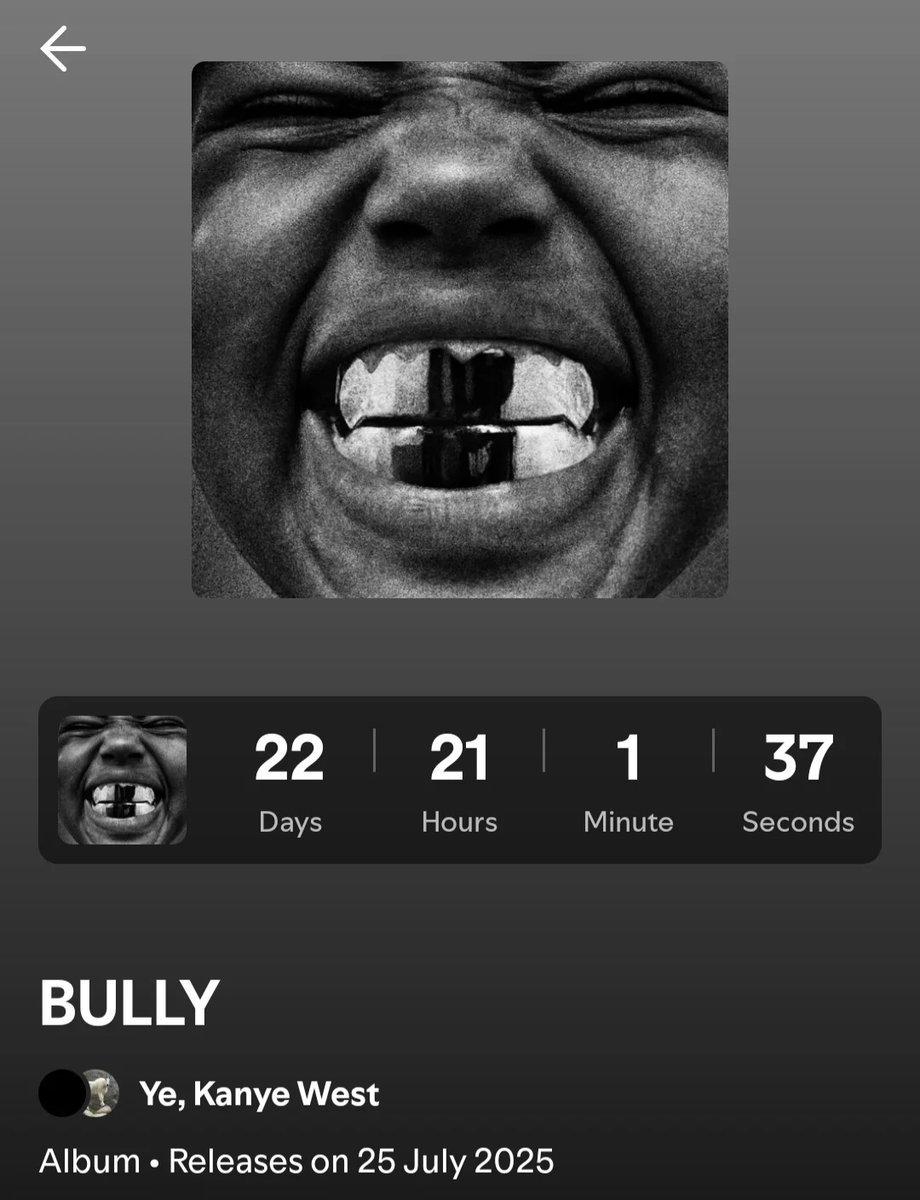 BULLY 

13 TRACKS

JULY 25

PRE-SALE AVAILABLE NOW