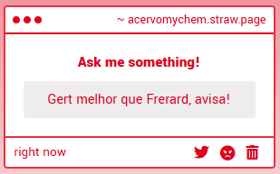 acervomychem's tweet photo. o gerard so fala com um atualmente bb https://t.co/SlX6Cn9JKv