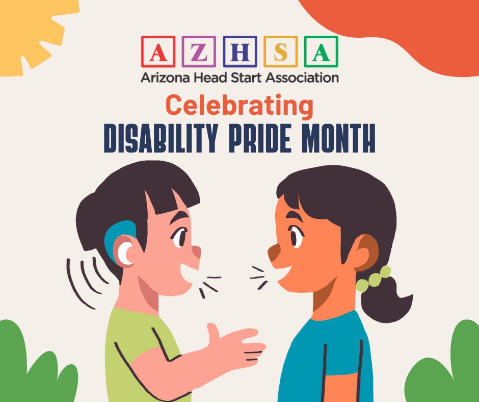azhead_start's tweet image. This month, we proudly stand with our children, families, and staff with disabilities, celebrating the diversity that strengthens our communities. Let’s continue building inclusive spaces where all abilities are celebrated and every child has the opportunity to shine!