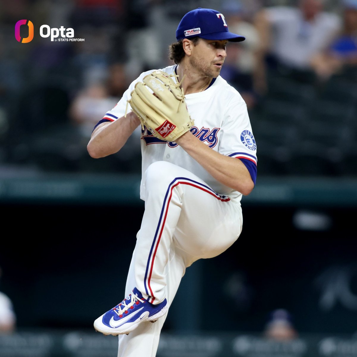 OptaSTATS (@optastats) on Twitter photo Jacob deGrom of the <a href="/Rangers/">Texas Rangers</a> has allowed 6 or fewer hits and 2 or fewer runs in each of his last 14 starts.
That's the longest streak by a traditional starter in MLB's modern era (excluding openers). Jacob deGrom of the <a href="/Rangers/">Texas Rangers</a> has allowed 6 or fewer hits and 2 or fewer runs in each of his last 14 starts.
That's the longest streak by a traditional starter in MLB's modern era (excluding openers).