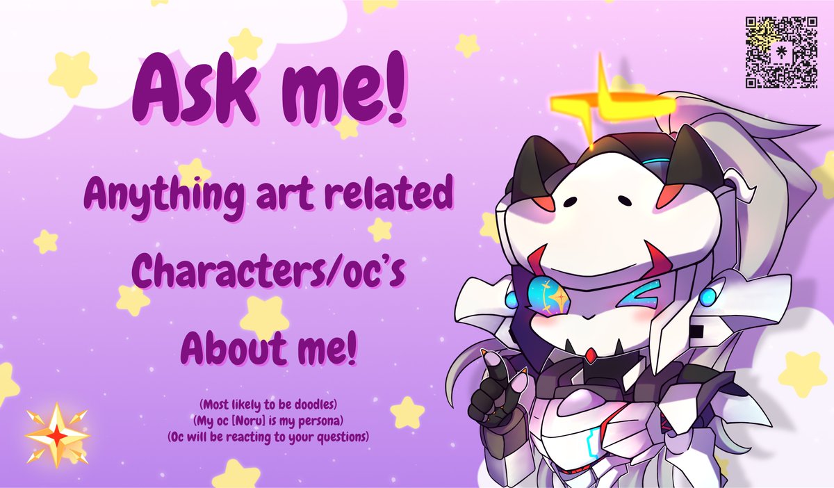 artiosite's tweet image. I finally got a chance to make an Ask me! Feel free to hit me up with anything! (keep it pg13)
