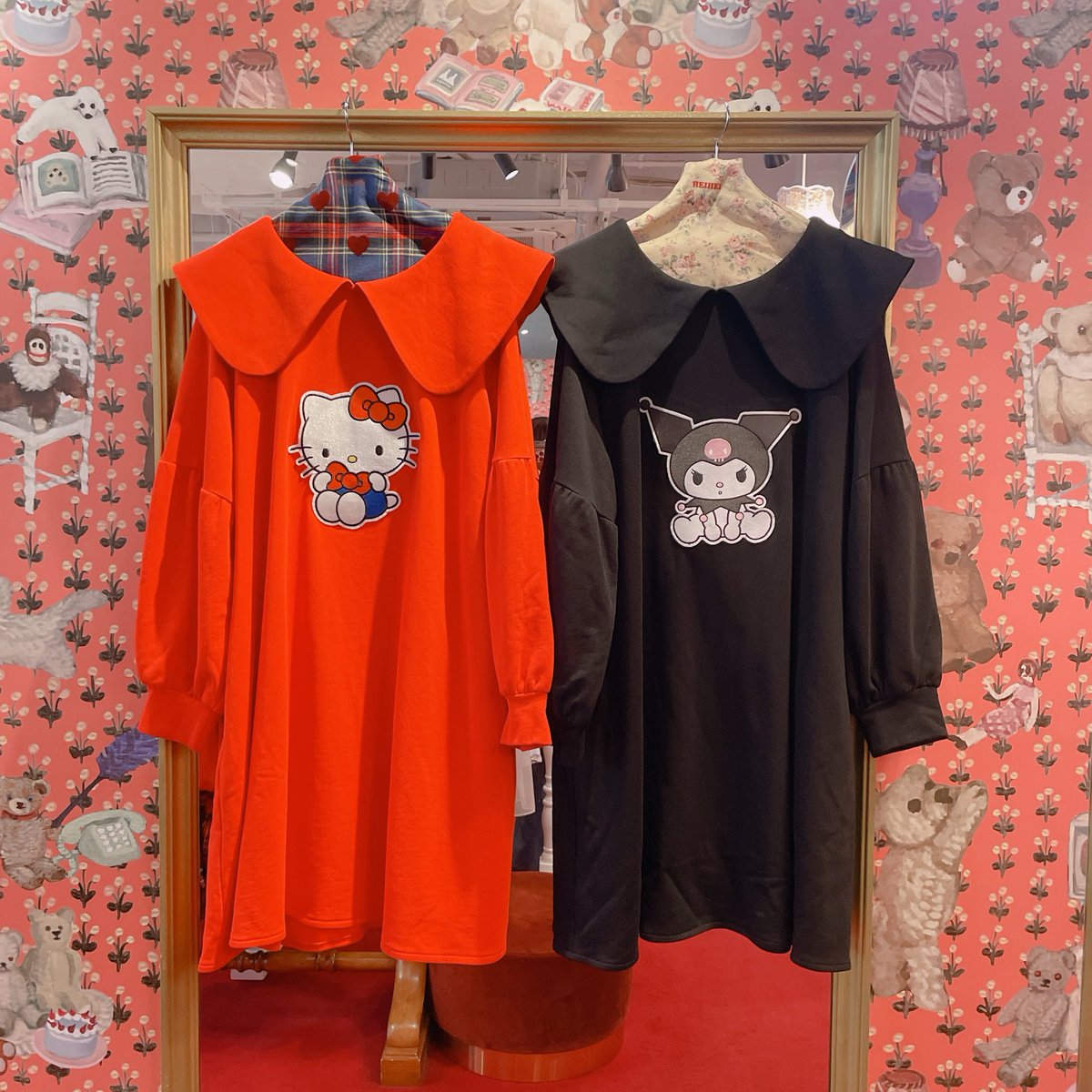 HEIHEI トレーナー 刺繍ワンピース 【公式通販】