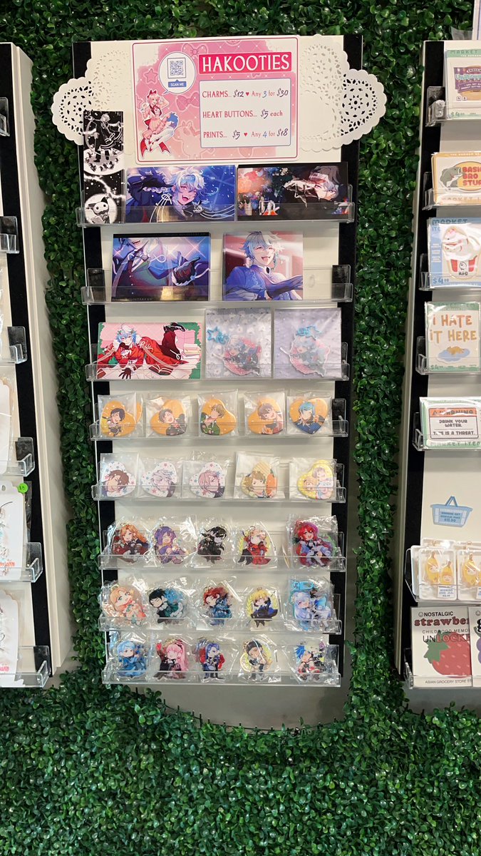 I deeply underestimated how small my wall was but it’s up 😅 If you’re a Vegas Local or in town my stuff can seen at Cosmic Fluff!