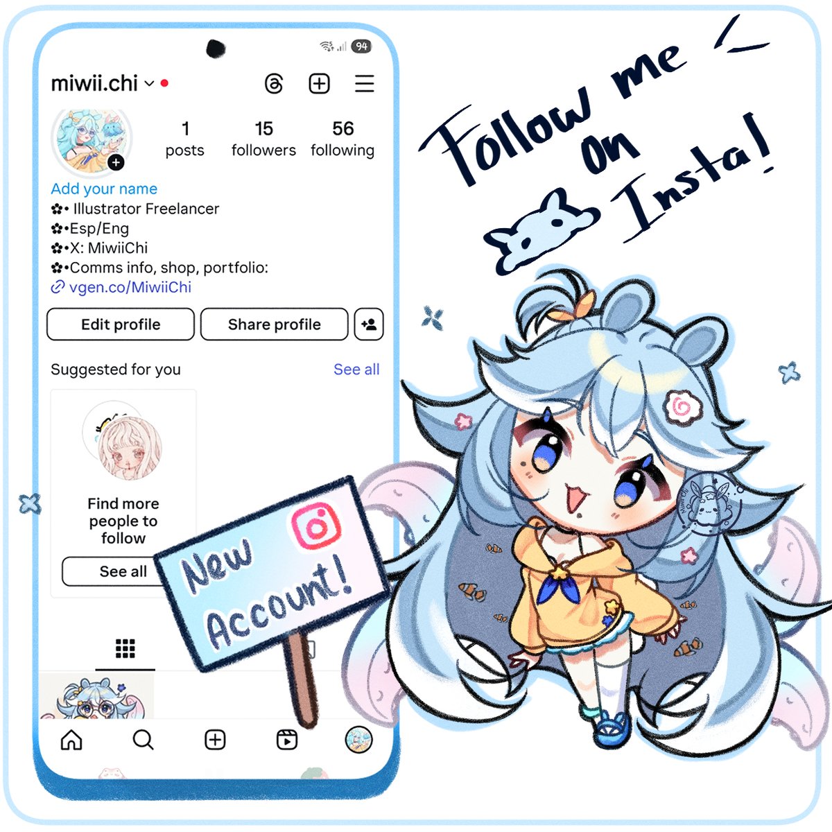 ส Miwii Chi ษ (@miwiichi) on Twitter photo Sorry for this sudden change สโ ยดโ โขโ ย โ แดฅโ โขฬฅโ `โ ส๐ซง
I decided to create a new Insta account
โฆ ๐๐ฉ๐ข๐ฏ๐จ๐ฆ๐ด ๐ข๐ณ๐ฆ ๐จ๐ฐ๐ฐ๐ฅ, ๐ด๐ฐ๐ฎ๐ฆ๐ต๐ช๐ฎ๐ฆ๐ด ๐บ๐ฐ๐ถ ๐ฉ๐ข๐ท๐ฆ ๐ต๐ฐ ๐ด๐ต๐ข๐ณ๐ต ๐ง๐ณ๐ฐ๐ฎ ๐ด๐ค๐ณ๐ข๐ต๐ค๐ฉ ๐ต๐ฐ ๐ธ๐ฐ๐ณ๐ฌ ๐ฉ๐ข๐ณ๐ฅ๐ฆ๐ณ.โก
โฟโ instagram.com/miwii.chi/ Sorry for this sudden change สโ ยดโ โขโ ย โ แดฅโ โขฬฅโ `โ ส๐ซง
I decided to create a new Insta account
โฆ ๐๐ฉ๐ข๐ฏ๐จ๐ฆ๐ด ๐ข๐ณ๐ฆ ๐จ๐ฐ๐ฐ๐ฅ, ๐ด๐ฐ๐ฎ๐ฆ๐ต๐ช๐ฎ๐ฆ๐ด ๐บ๐ฐ๐ถ ๐ฉ๐ข๐ท๐ฆ ๐ต๐ฐ ๐ด๐ต๐ข๐ณ๐ต ๐ง๐ณ๐ฐ๐ฎ ๐ด๐ค๐ณ๐ข๐ต๐ค๐ฉ ๐ต๐ฐ ๐ธ๐ฐ๐ณ๐ฌ ๐ฉ๐ข๐ณ๐ฅ๐ฆ๐ณ.โก
โฟโ instagram.com/miwii.chi/