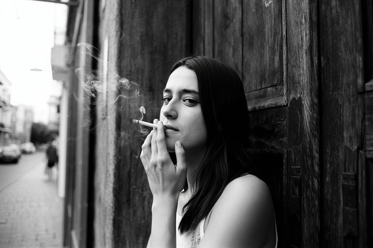 barhatovcom's tweet photo. 📷🖤✨ Still Burning. A portrait caught between thoughts.
#aiportrait #ai_photography #copilot #reveart #reveimage #blackandwhite #portrait #woman #aiart #bnw #dark #retro #vintage #bw #streetportrait #face #closeup #digitalart #aiartwork #digitalart #visualarts #promptshare https://t.co/X5JmdPzwsz