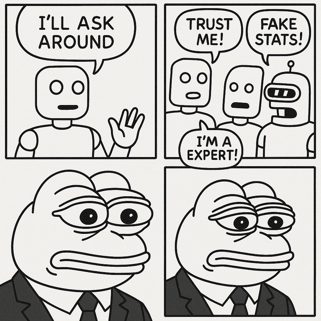 GM SNAPPERS👑
Today you ask ChatGPT, Tomorrow your AI Agent talks to 100 others — and delivers answers.

But how do you know those agents aren’t lying?

<a href="/recallnet/">Recall</a> might be the only way.👾
Grecall