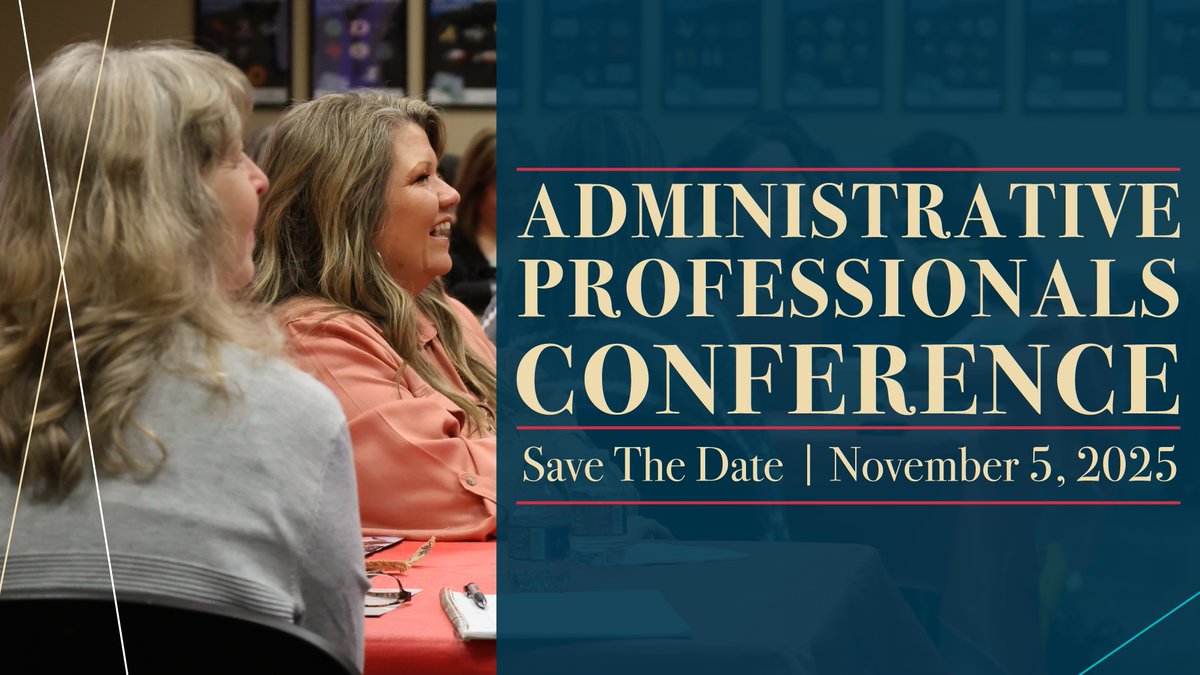 Region7ESC's tweet image. 🗓️ Save the Date!
 The Administrative Professionals Conference is coming soon!

Stay tuned for details—you&apos;re not going to want to miss it!

#Region7ESC #AdminProfessionals #SaveTheDate #ProfessionalDevelopment