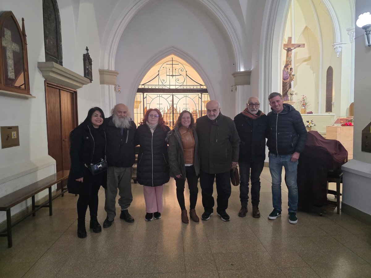 patriciacubria's tweet photo. En la Catedral de los Santos Justo y Pastor, junto al Frente Vecinal y el peronismo de La Matanza, participamos de la misa que se celebró en conmemoración al General Perón. 

En el 51° aniversario su fallecimiento y cada día, honramos su memoria y su legado https://t.co/uQlIR73VK1