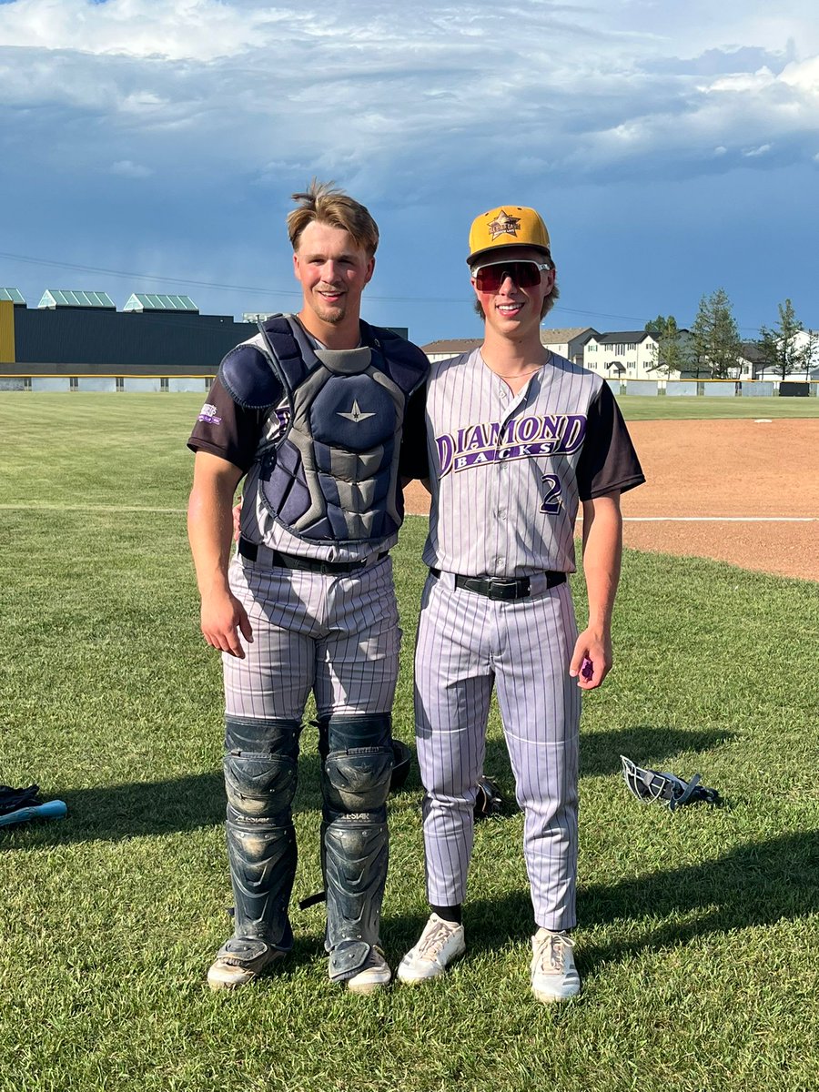 Congratulations to our Rookie Allstars, Sean Coverett and Emerson Park and to our Veteran Allstars, Aidan Marien and Kaden Prosofsky who competed in the All Star game today in Meadow Lake!
