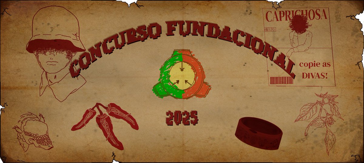 📜 Para comemorar uma década de Lusófona, devemos olhar para sua História e traçar novos rumos.

⌛️ Para isso, lembre-se dos elementos importantes que a compõe e narre um novo futuro com o 𝗖𝗢𝗡𝗖𝗨𝗥𝗦𝗢 𝗙𝗨𝗡𝗗𝗔𝗖𝗜𝗢𝗡𝗔𝗟.

🔗 Mais informações em: scp-pt-br.wikidot.com/concursofundac…