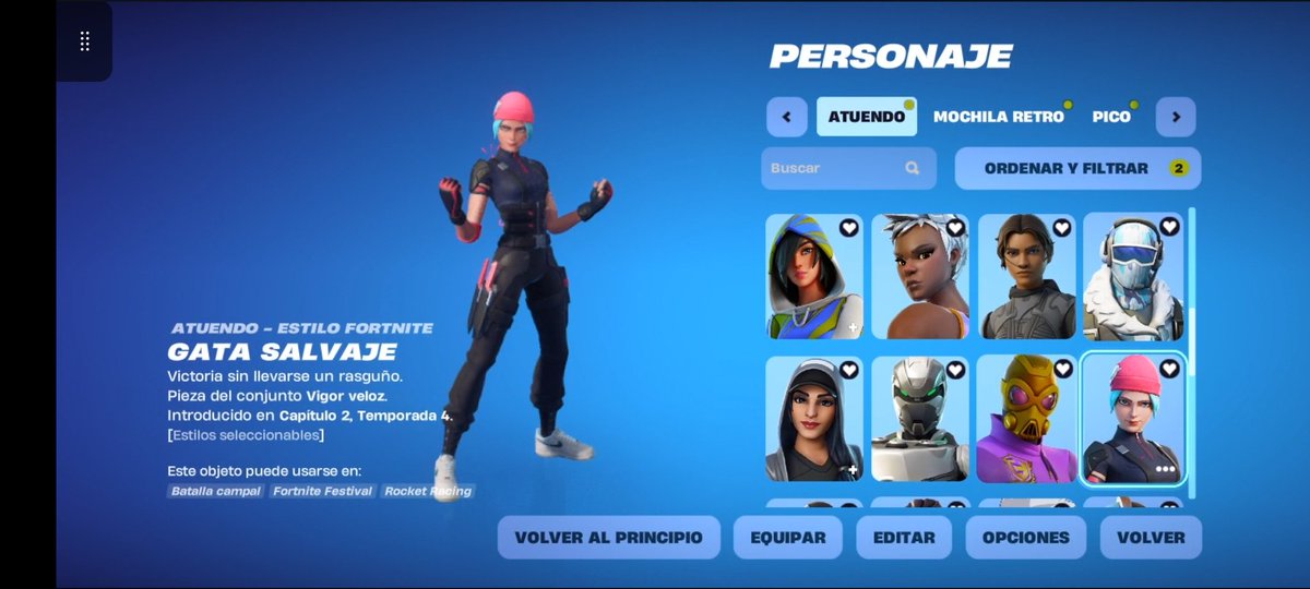 Xtralips_'s tweet photo. Vendo cuenta de Fortnite Ultra chetada con skin exclusivas, como la Wildcat, Travis, Billie Elish de Pase, Guerrera de la WorldCup cuenta con salvar el mundo fundadores, la cuenta esta abandonada, pero actualizada https://t.co/h4kmHTUdDi