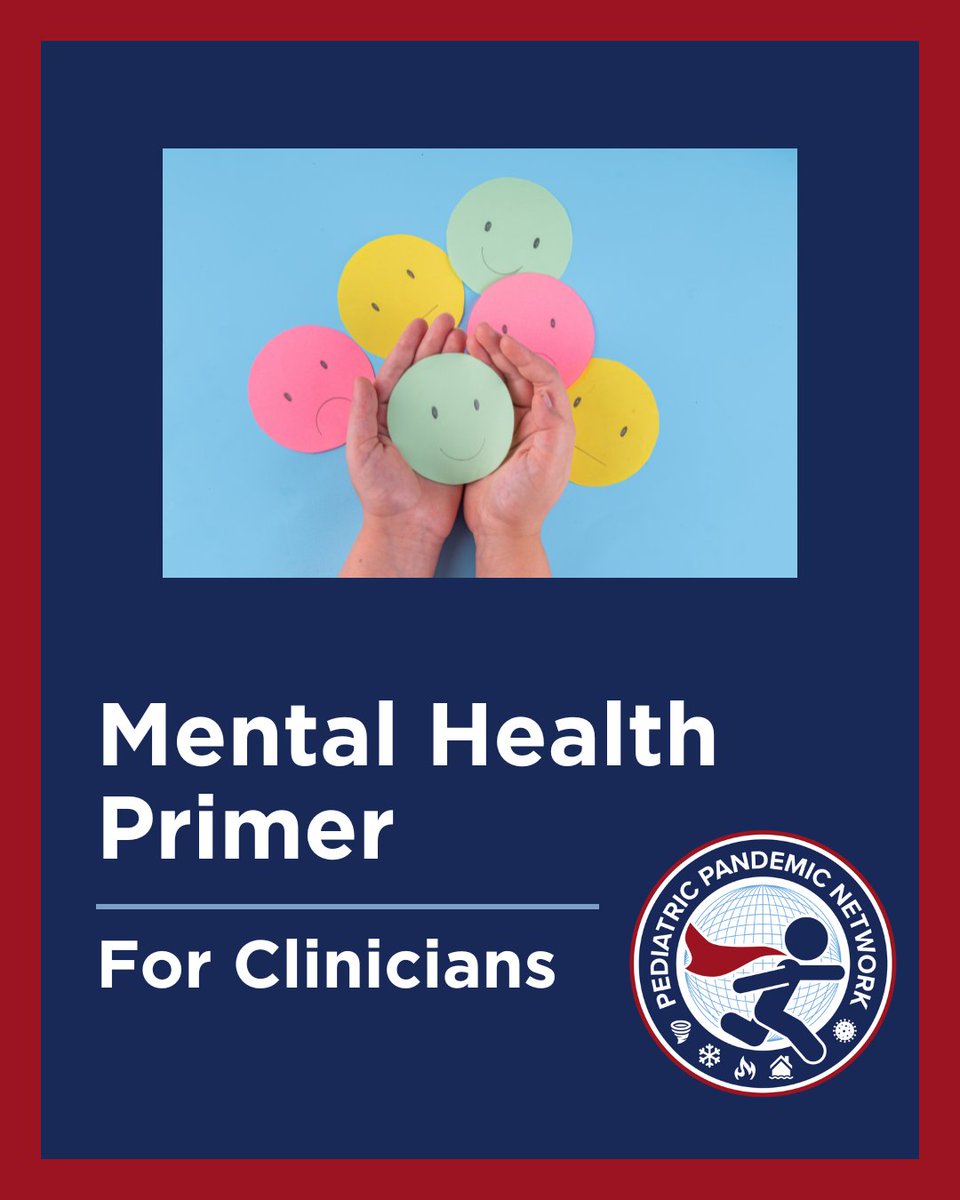 PPN’s new mental health primer supports leaders managing pediatric mental health in emergencies. More than a checklist—it’s a lifeline. Share with planners, behavioral health, and hospital teams today: tinyurl.com/3r3pnp3a #PPNStayReady
