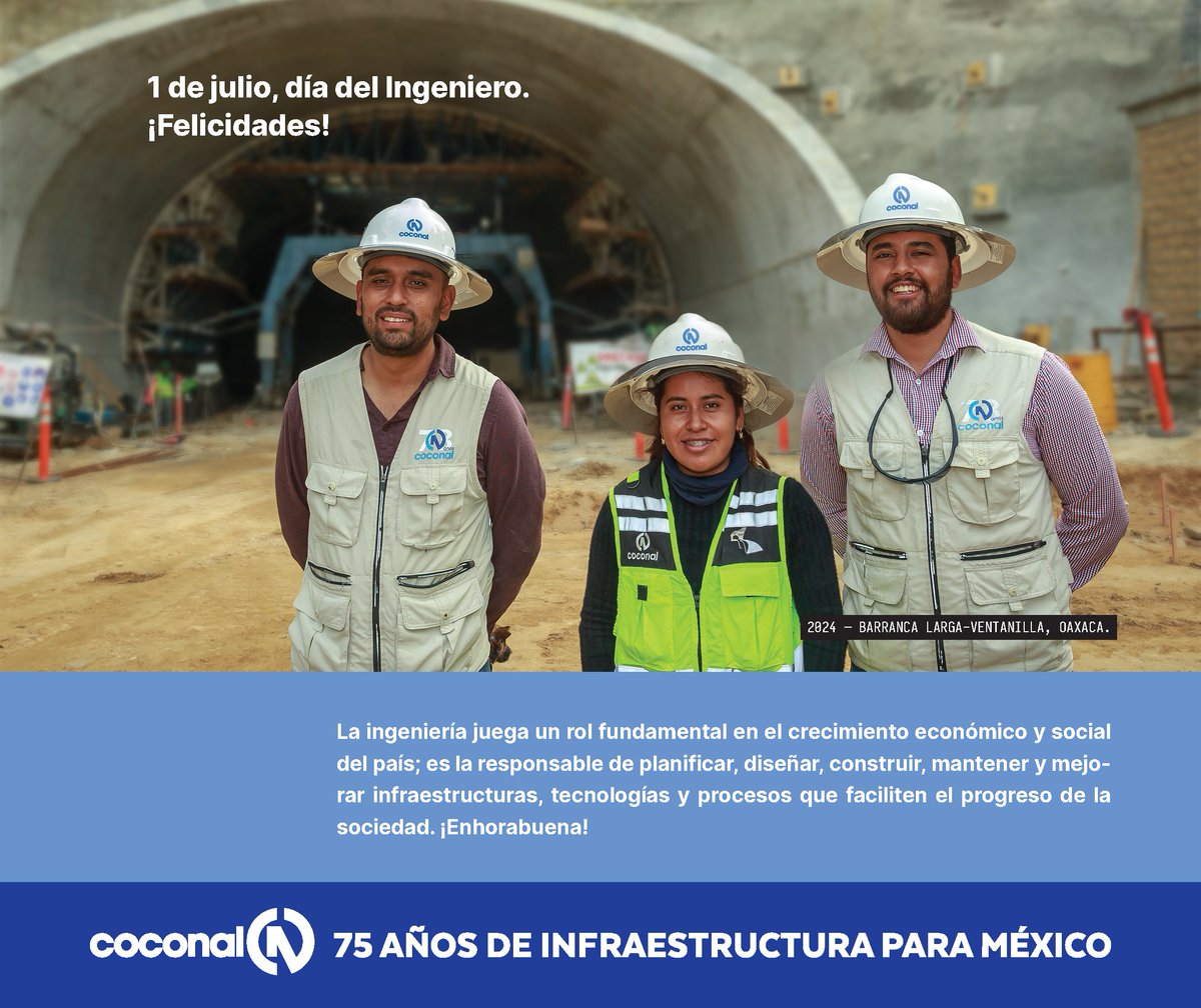 Su labor es fundamental para el progreso.
#FelizDíaDelIngeniero #ingenieria
