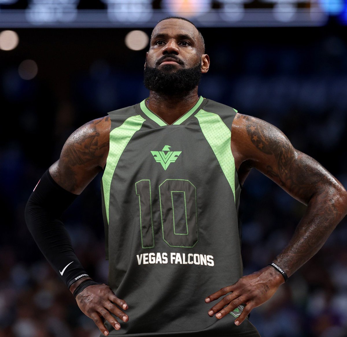 Welcome <a href="/KingJames/">LeBron James</a> 🦅💚