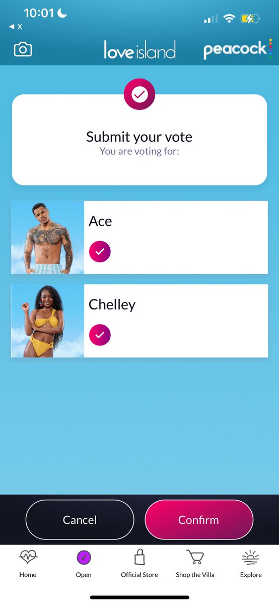 traphiz3's tweet photo. The correct way to vote CHELLEY AINT GOING NOWHERE #loveislandUSA https://t.co/N92BUhgdgJ