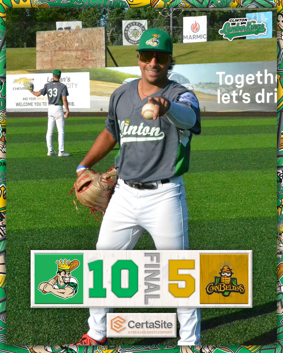 The comeback is complete! LumberKings are the first team to 20 wins on the season!

#CrownedInClinton