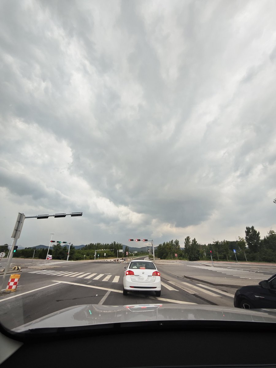 The sky after rain, cloudy weather
