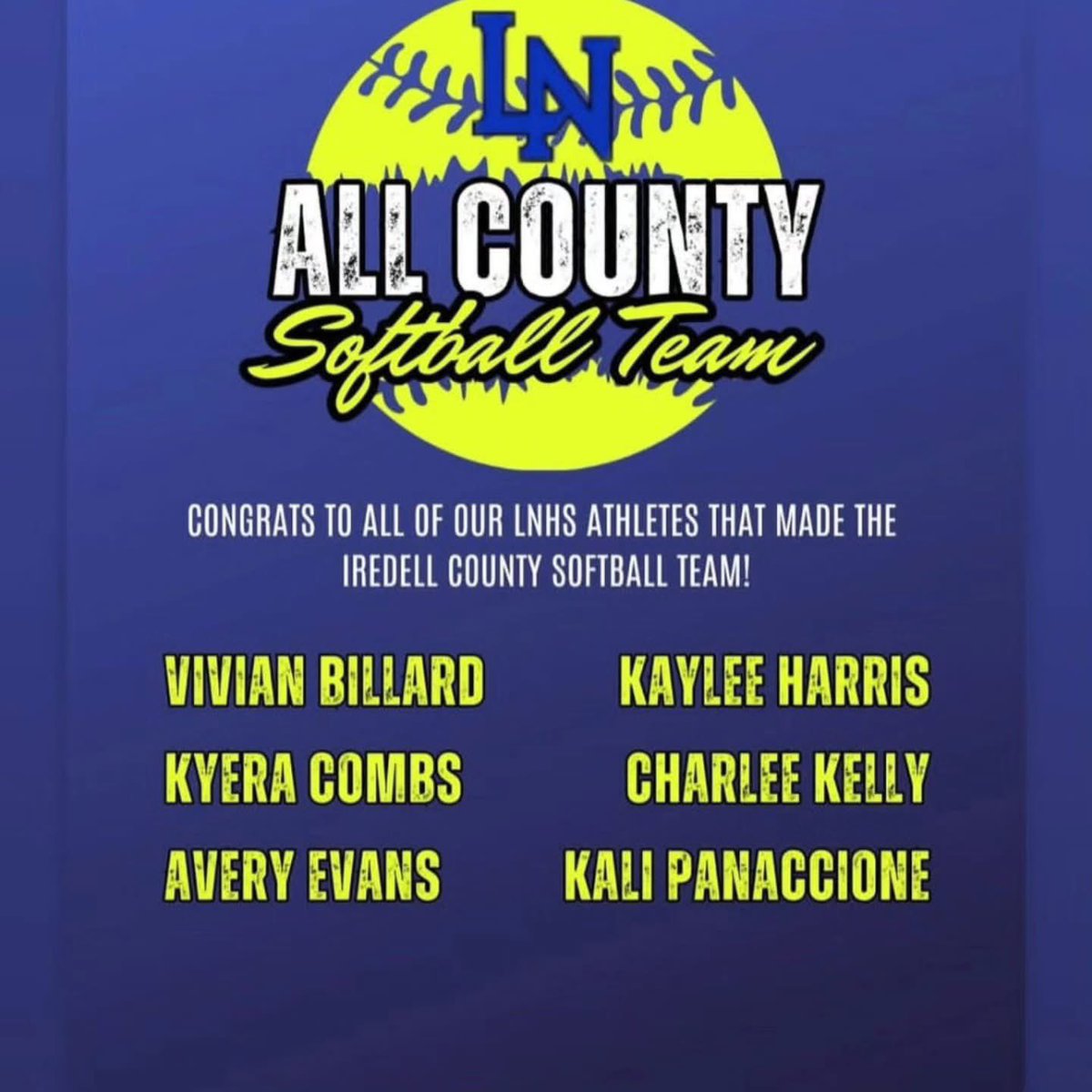 Super proud to get 1st team all Charlotte Observer, All County and GM4A All Conference again this year, even though they got my last name wrong 🤷🏼‍♂️🤣 <a href="/Coach_Charissa/">Charissa Duncan</a> <a href="/todell04/">Tyler O'Dell</a> <a href="/GuilfordSB/">Guilford College Softball</a> <a href="/Lknsoftball/">LNHS Softball</a> <a href="/cardinals_cole/">Carolina Cardinals Cole 18U</a>