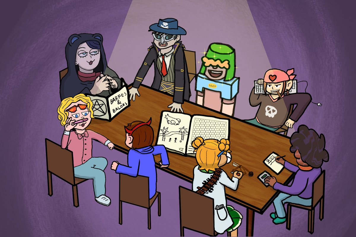 logicalynchpin's tweet image. Here&apos;s the clean version without the speech bubbles, if you want to see the original, take a peek into the zine #paranatural