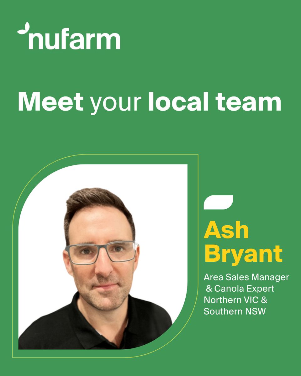 “The most enjoyable part of my role is the vast engagement between breeders, production, supply chain, advisors, retailers &amp; most importantly, farmers.”
Ash Bryant, Area Sales Manager for Northern VIC &amp; Southern NSW, supports growers with a whole-of-industry view.
📞 0459 684 334