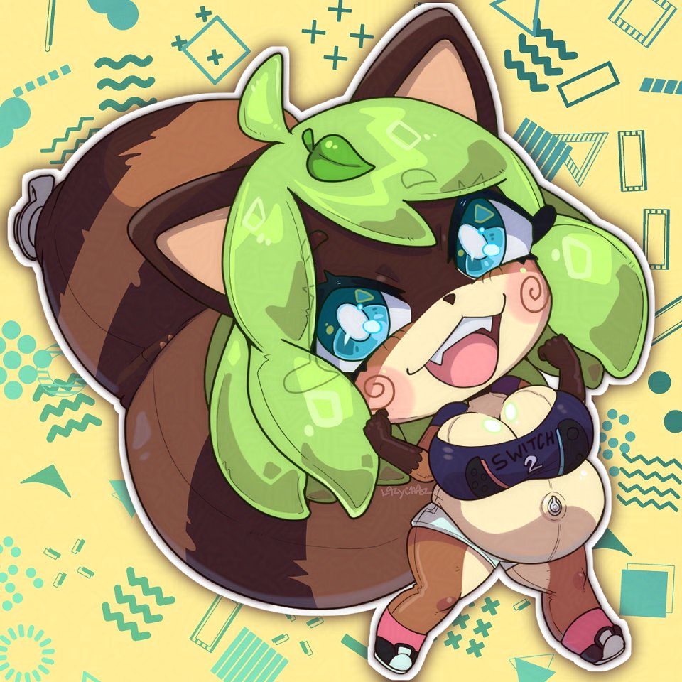 Roro (@rorotterotte) on Twitter photo Ro on the switch 2 grind as a tanuki. Who doesn't enjoy big belly, lots of soda, and all the switch 2 gaming you can support on the booba.
This adorable chibi was done by <a href="/LaziestGoddess/">π Lazy Chaoz π</a> Ro on the switch 2 grind as a tanuki. Who doesn't enjoy big belly, lots of soda, and all the switch 2 gaming you can support on the booba.
This adorable chibi was done by <a href="/LaziestGoddess/">π Lazy Chaoz π</a>