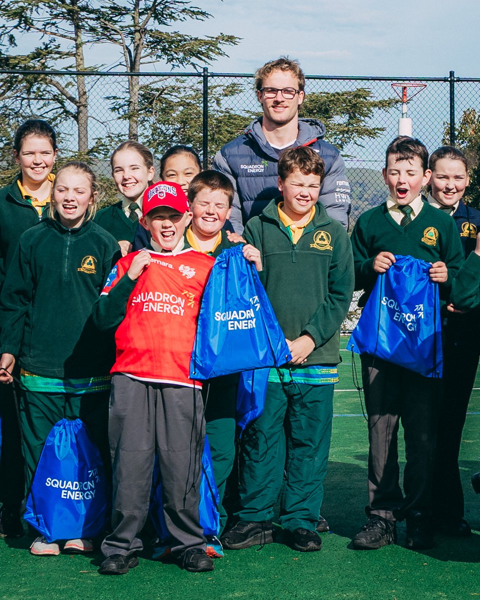 NRL_Dragons's tweet photo. Thanks to Squadron Energy for teaming up with us for our Riverina Blitz ❤️

Read more 🔗 https://t.co/ssInqmlkyS https://t.co/dpMzinaPRR