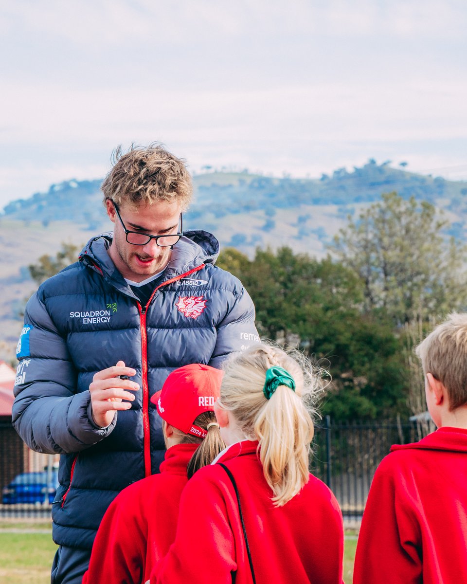 NRL_Dragons's tweet photo. Thanks to Squadron Energy for teaming up with us for our Riverina Blitz ❤️

Read more 🔗 https://t.co/ssInqmlkyS https://t.co/dpMzinaPRR