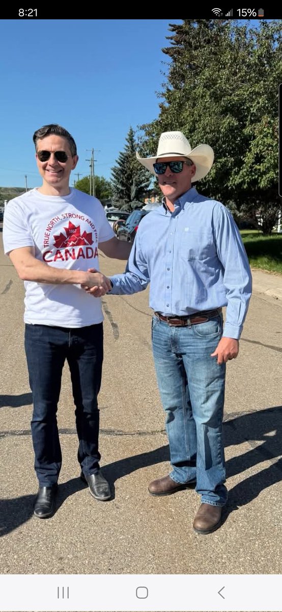 Where there is a battle for what's best for our country, Canada, and our province, Alberta, I will be the first to sign up and stand beside these two : <a href="/PierrePoilievre/">Pierre Poilievre</a> <a href="/NateHornerAB/">Nate Horner</a>